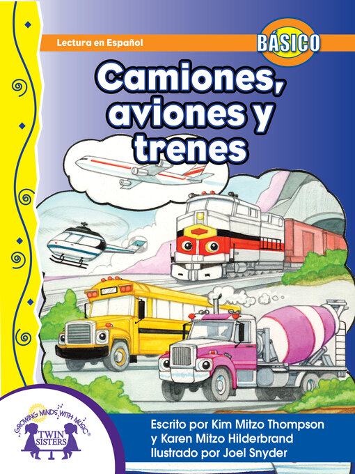 Title details for Camiones, aviones y trenes by Kim Mitzo Thompson - Available